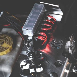 Jeep Wrangler Cyclone LED Engine Tray Kit - KC HiLiTES - Cyclone LED - `18-`27